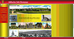 Desktop Screenshot of ahlbacher.info