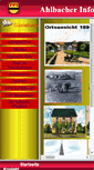 Mobile Screenshot of ahlbacher.info